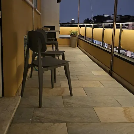 شقة Upper San Pietro Elegant Flat On Metro A With A View روما