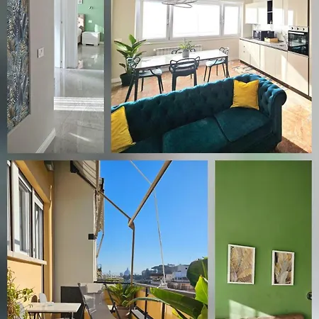 Upper San Pietro Elegant Flat On Metro A With A View Рим